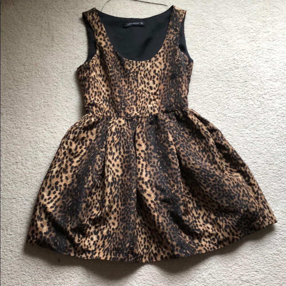 Leopard Print Zara Cocktail Dress